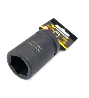 Nasadka udarowa sześciokątna 1"długa. 34 mm. CrMo. DIN 3129 Waryński