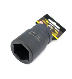 Nasadka udarowa sześciokątna 1"długa. 36 mm. CrMo. DIN 3129 Waryński