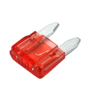 Bezpiecznik MINI płytkowy 10 A (opakowanie 10szt.)