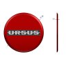 Emblemat. naklejka wypukła 3D-w2 ORYGINAŁ URSUS ( sprzedawane po 5 )