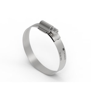 Opaska zaciskowa wzmocniona 12-20 ślimakowa (obejma W2 - stal nierdzewna) szerkość 12mm TEGER ( sprzedawane po 50 )