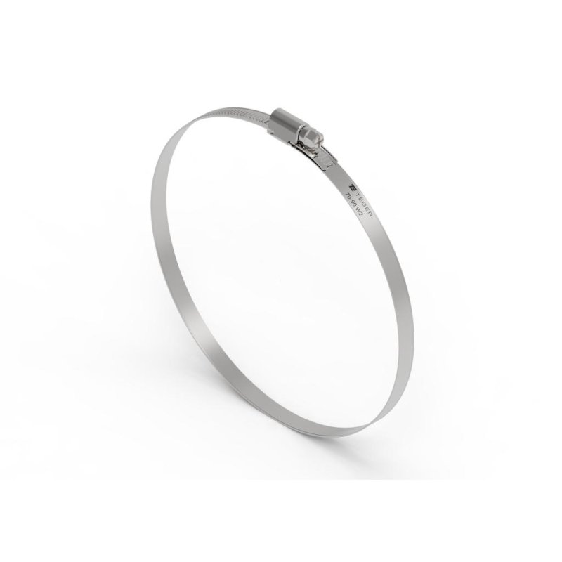 Opaska zaciskowa 70-90 ślimakowa (obejma W2 - stal nierdzewna) szerkość 9mm TEGER ( sprzedawane po 25 )