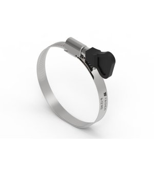 Opaska zaciskowa z pokrętłem 8-12 ślimakowa (obejma W2 - stal nierdzewna) szerkość 9mm TEGER ( sprzedawane po 50 )