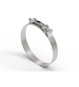 Opaska zaciskowa GBS 122-130 (obejma W2 - stal nierdzewna) szerkość 24mm TEGER ( sprzedawane po 5 )