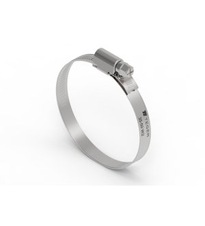 Opaska zaciskowa 35-50 (32-50) ślimakowa (obejma W2 - stal nierdzewna) szerkość 9mm (blister) TEGER ( sprzedawane po 6 )