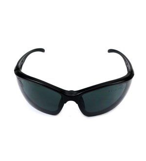 Okulary ochronne ramka PVC CE Teger szkła z PC przyciemniane