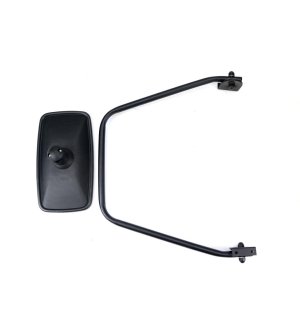 Zestaw lusterko uniwersalne 285 x 155mm + ramię uniwersalne odległość od kabiny 400mm. rozstaw między otworami 460mm