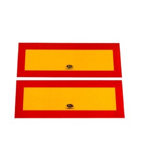 Tablica wyróżniająca odblaskowa. kpl. 2szt. 300mm/120mm. 101-04W-95