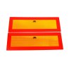 Tablica wyróżniająca odblaskowa. kpl. 2szt.. 560mm/200mm. 101-01W-83