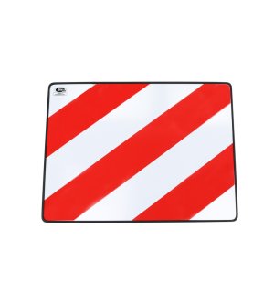 Tablica wyróżniająca odblaskowa LEWA. 400mm/300mm. 101-04W-85