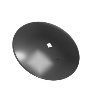 Talerz gładki fi 660 otwór 40x40 stal borowa WARYŃSKI R