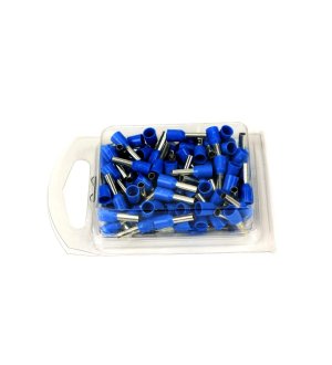 Zestaw końcówek tulejkowych z izolacją 2.5 (opak. 100 szt)