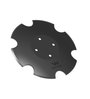 Talerz uzębiony fi 330 otwór 4x98 stal borowa WARYŃSKI R