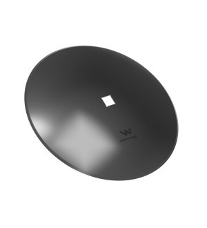 Talerz gładki fi 460 otwór 30x30 stal borowa WARYŃSKI R 1279201030 1201030040