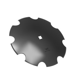 Talerz uzębiony Z-8 fi 560 otwór 30x30 stal borowa WARYŃSKI R 1279601010 1202030130