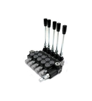 Rozdzielacz hydrauliczny 5-sekcyjny 40L VOIMA