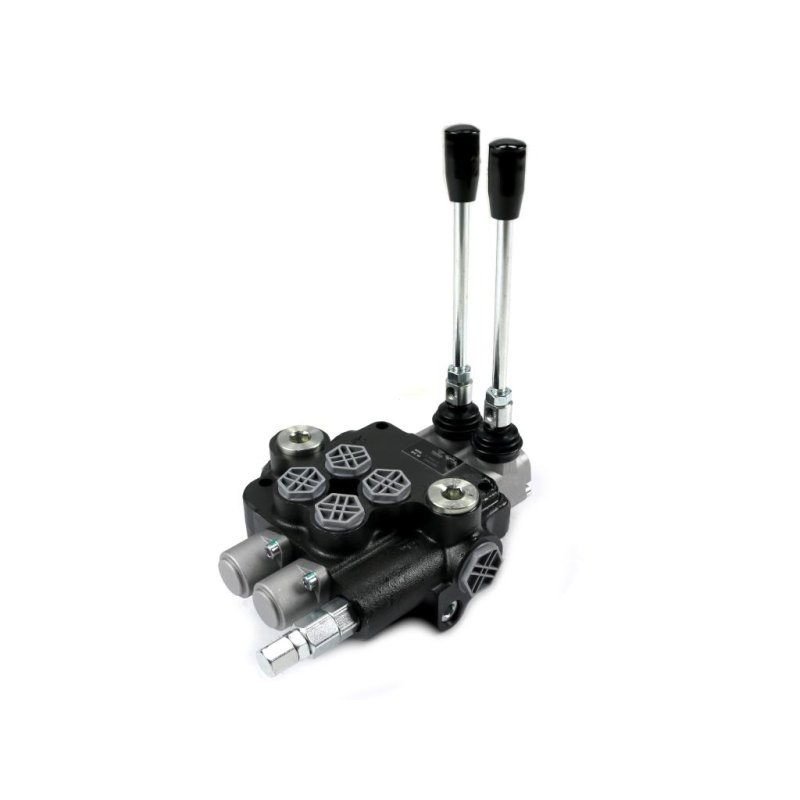 Rozdzielacz hydrauliczny 2-sekcyjny 80L VOIMA