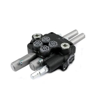 Rozdzielacz hydrauliczny 2-sekcyjny 80L (1-sekcja pływająca) sterowany na linkę VOIMA