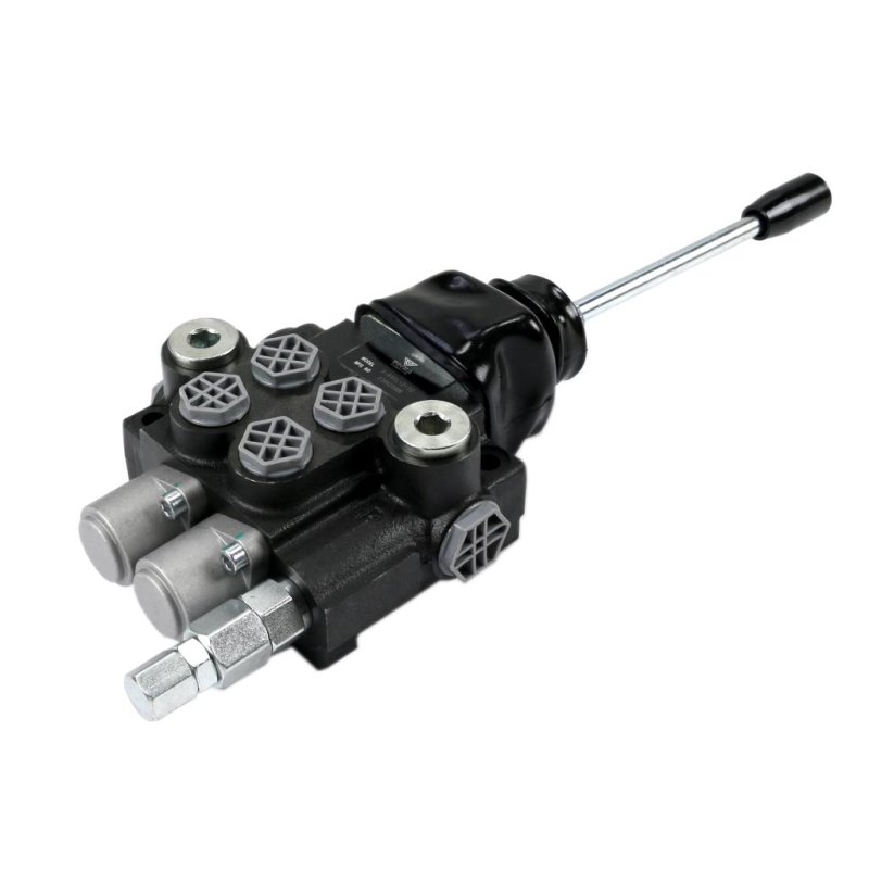 Rozdzielacz hydrauliczny 2-sekcyjny 40L z joystickiem  VOIMA