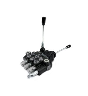 Rozdzielacz hydrauliczny 3-sekcyjny 40L (2 sekcje x 1 dźwignia + 1 sekcja x 1 dźwignia) VOIMA