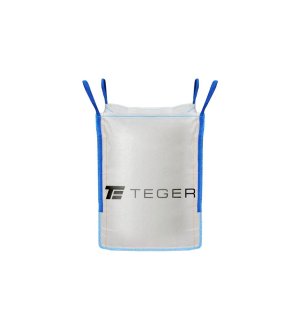 Worek BIG BAG 1000kg. 90 x 90 x 120. 4 uchwyty. Góra otwarta/ Dół zamknięty /TEGER