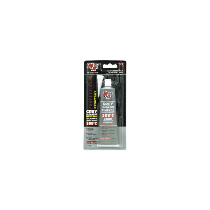 Uszczelniacz Silikonowy Szary 399°C-100g MA PROFESSIONAL