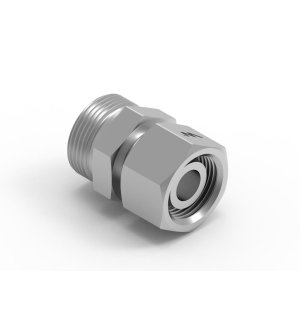 Złączka hydrauliczna metryczna AB (XKOR) A-M22x1.5 15L / B-M22x1.5 15L Waryński ( sprzedawane po 5 )