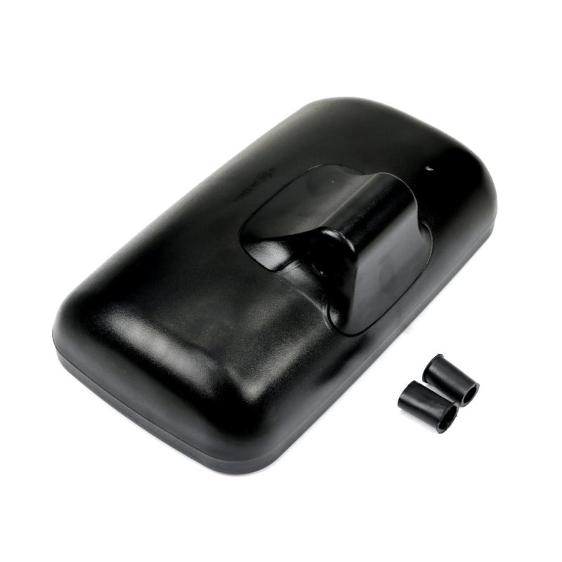 Lusterko uniwersalne 354 x 195 x 115 mocowanie fi22 podgrzewane. regulacja ruchomym wkładem lusterka