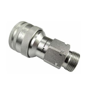 Szybkozłącze hydrauliczne gniazdo M22x1.5 gwint zewnętrzny EURO (9100822G) (ISO 7241-A) Waryński  (opakowanie 10szt)