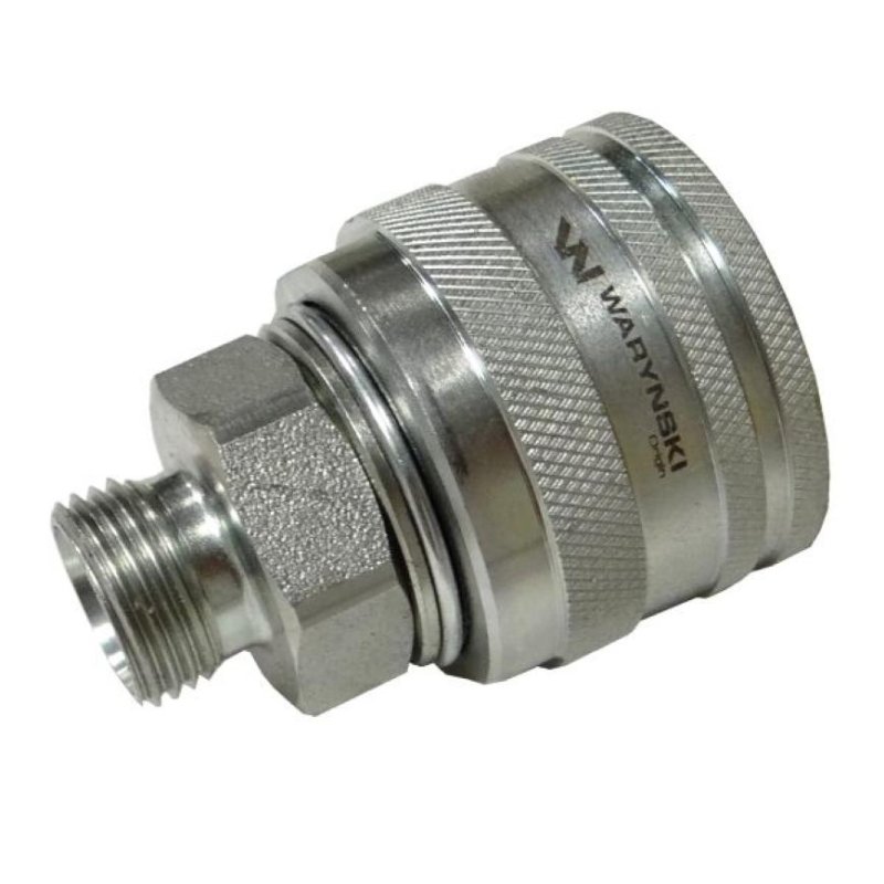 Zawór wtyczka (Bizon) M18x1.5 skręcane (ZSR6160102) Waryński  (opakowanie 10szt)