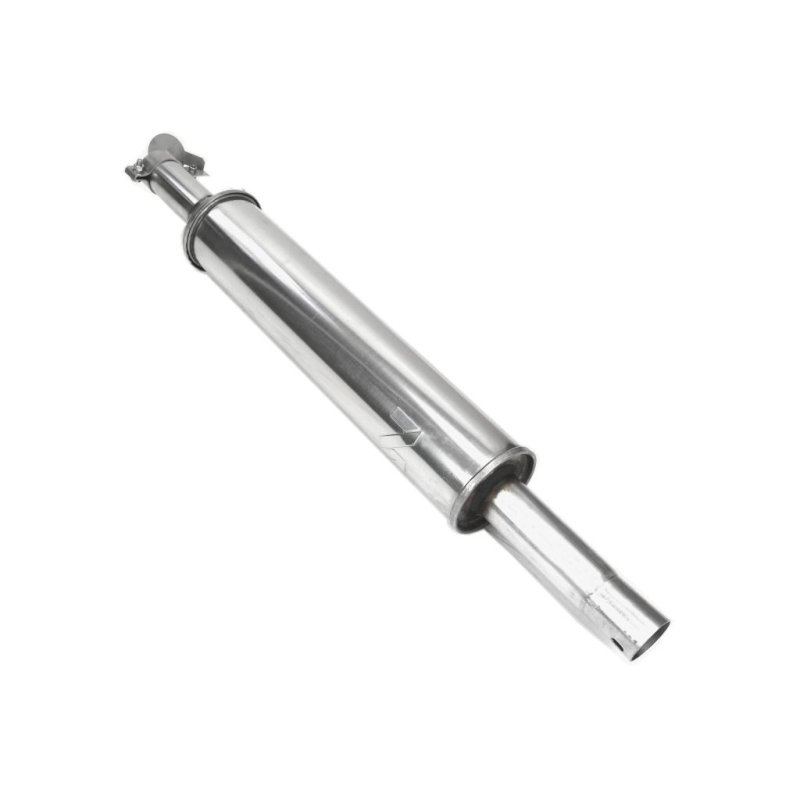 Tłumik okrągły krótki 865mm 4.5kg C-330 (prosty) INOX WARYŃSKI