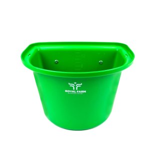 Koryto, przenośne z zaczepami zielone, Royal Farm