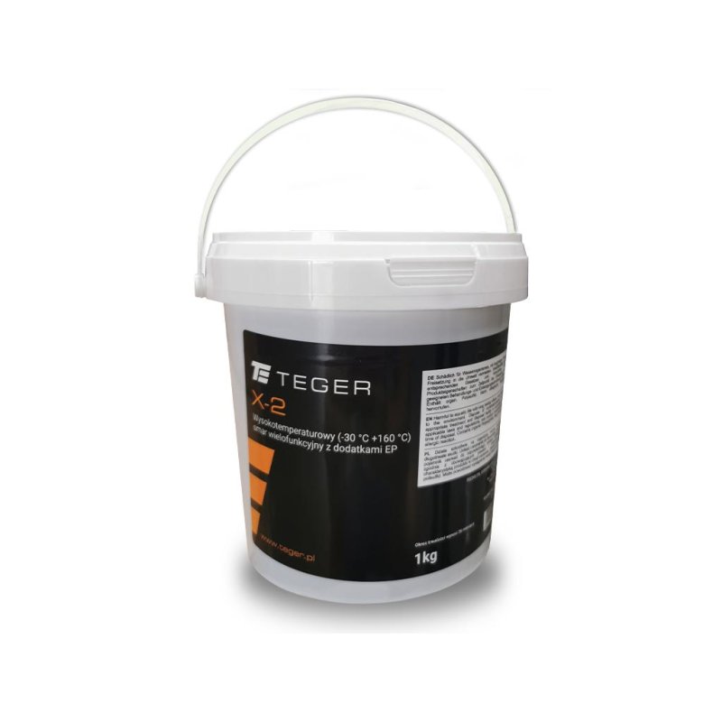 Smar wielofunkcyjny wysokotemperaturowy z dodatkami EP TEGER X-2, opakowanie 1kg (Pakowane po 10szt.)