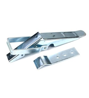 Spinacz, zaczep, zamek burty uniwersalny 310 mm x 30 mm, klamra wykonana z płaskownika