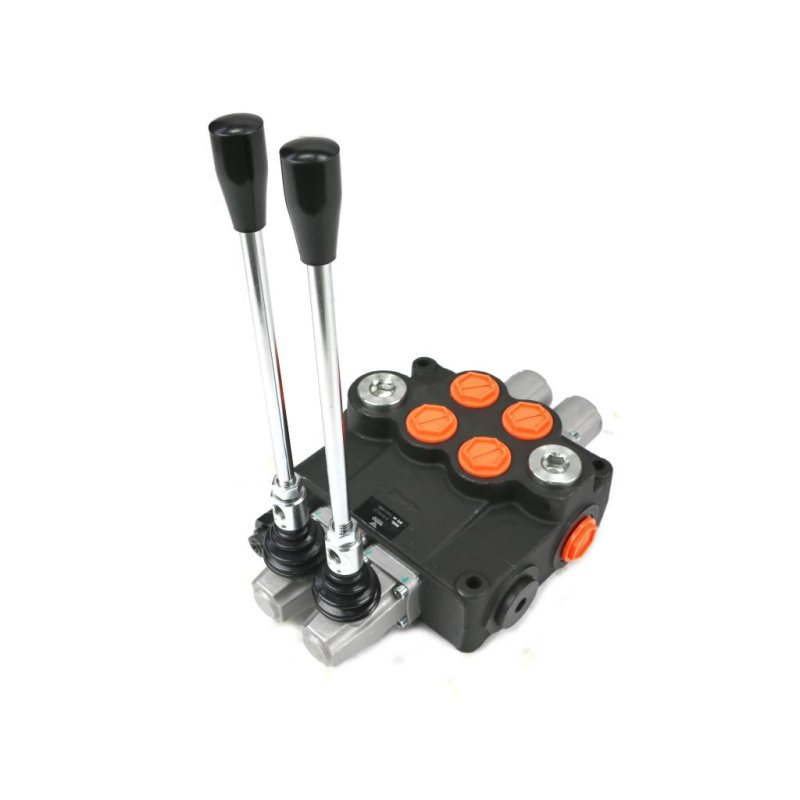 Rozdzielacz hydrauliczny 2-sekcyjny 120L VOIMA