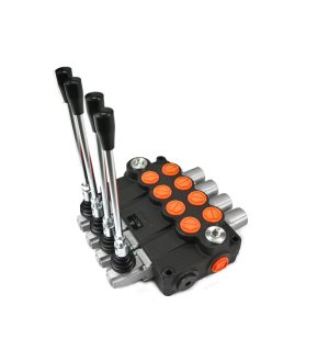 Rozdzielacz hydrauliczny 4-sekcyjny 120L VOIMA