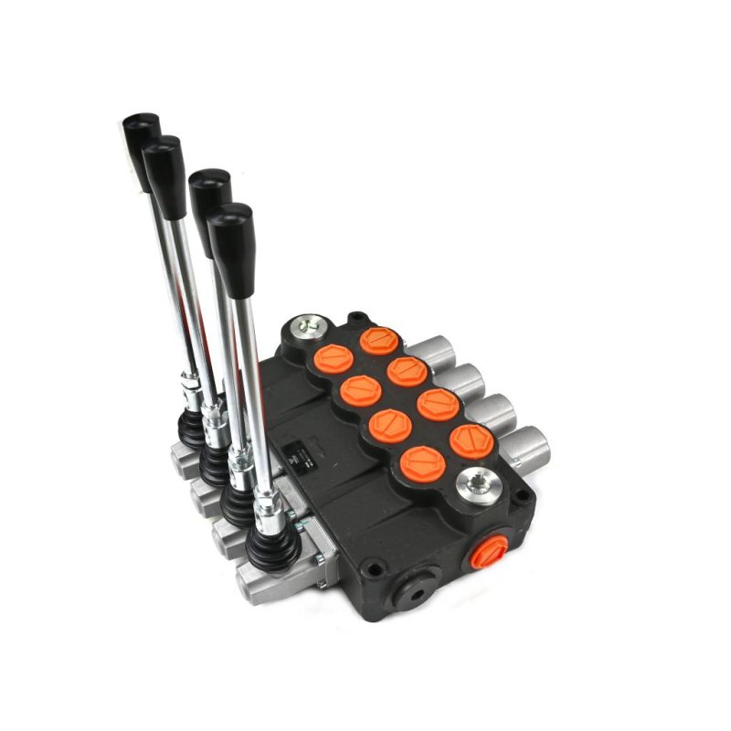 Rozdzielacz hydrauliczny 4-sekcyjny 120L VOIMA