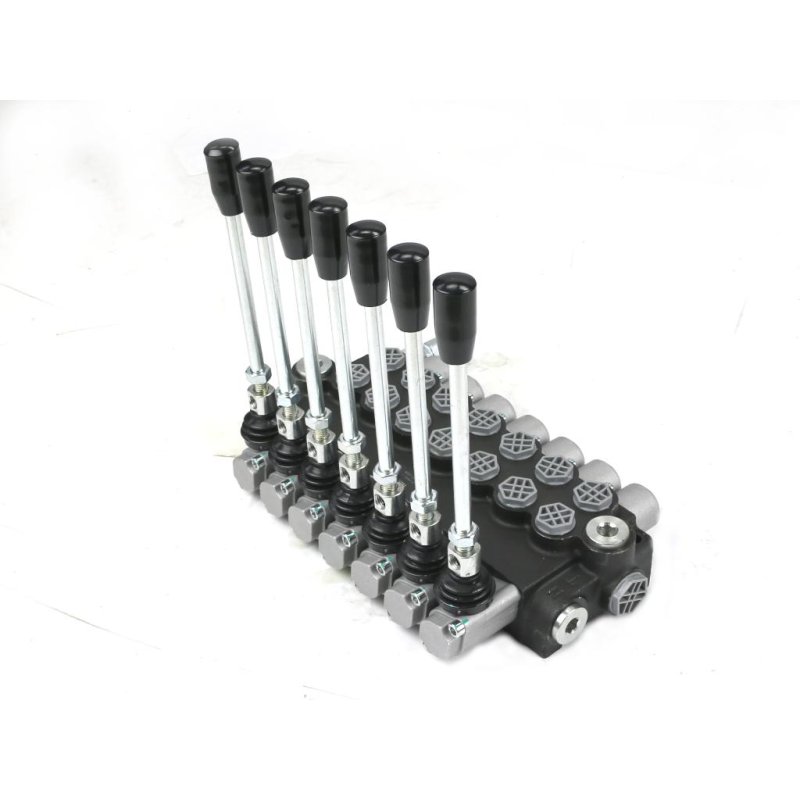 Rozdzielacz hydrauliczny 7-sekcyjny 40L VOIMA