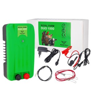 Elektryzator uniwersalny, Pastuch , Duo 1000, Royal Farm