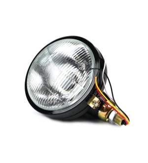 Reflektor przedni lewy (metalowy) na żarówkę H4 C-330/360 import