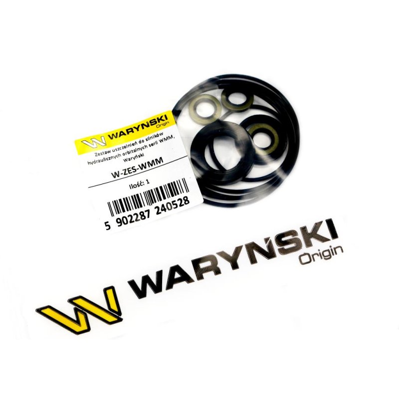 Zestaw uszczelnień do silników hydraulicznych orbitalnych serii WMM, Waryński