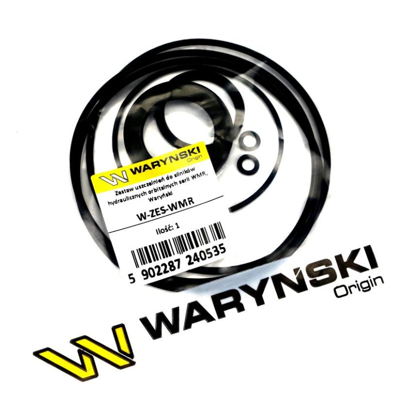 Zestaw uszczelnień do silników hydraulicznych orbitalnych serii WMR, Waryński
