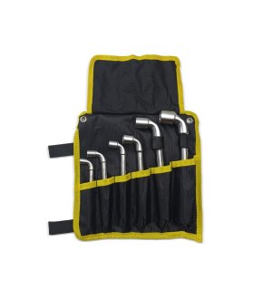 Zestaw kluczy fajkowych w pokrowcu  6 szt Waryński