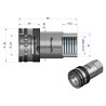 Szybkozłącze hydrauliczne gniazdo G1/2"BSP gwint wewnętrzny EURO ISO 7241-A z eliminatorem ciśnienia Waryński