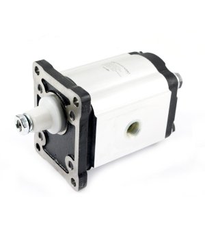 Pompa hydrauliczna zębata 28.0cm3 (grupa 2 - typ europejski) wałek 1:8 przyłącza gwintowane (obroty prawe) max.160 bar Waryński