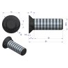 Śruba płużna dwunoskowa M10x30 mm kl.10.9 zastosowanie Gruber Waryński ( sprzedawane po 10kg )