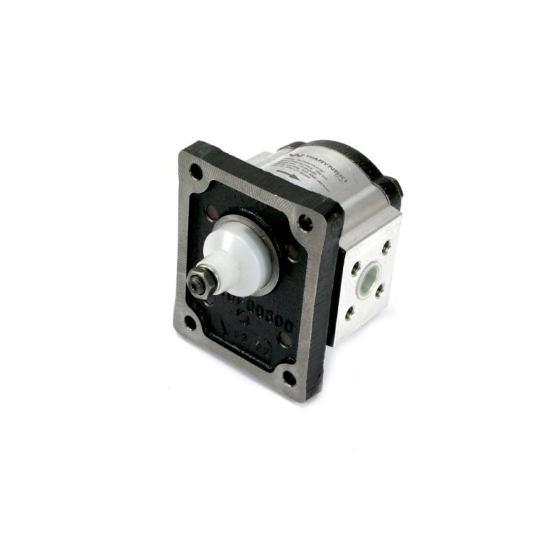 Pompa hydrauliczna zębata 1.9cm3 (grupa 1 - typ europejski) wałek 1:8 (obroty prawe) max.260 bar Waryński