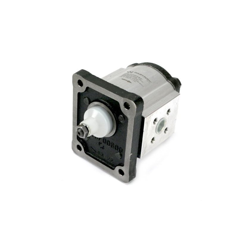 Pompa hydrauliczna zębata 6.3cm3 (grupa 1 - typ europejski) wałek 1:8 (obroty prawe) max.230 bar Waryński