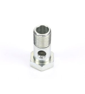 Śruba oczkowa przelewowa calowa G1/2-14. L-42mm. Waryński ( sprzedawane po 10 )