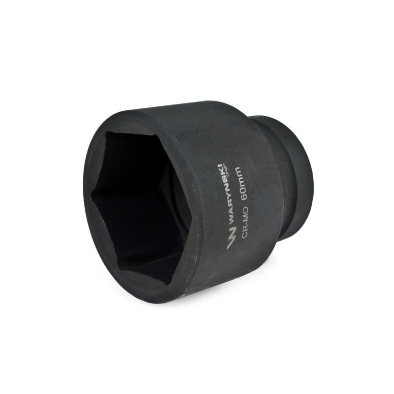 Nasadka udarowa 1" sześciokątna 60mm Waryński